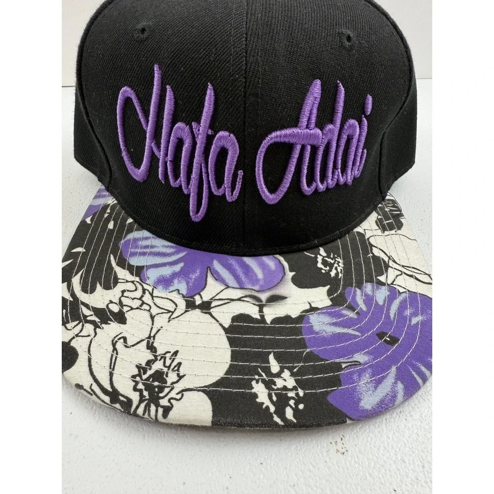 Hafa Adai Hawaiian Hat Cap Adjustable‎ Black